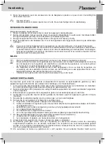 Предварительный просмотр 5 страницы Bestron ADM2003R Instruction Manual