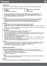 Предварительный просмотр 4 страницы Bestron ADM218SDM Instruction Manual