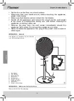 Preview for 18 page of Bestron ADV45S Instruction Manual