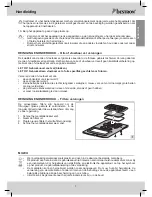 Предварительный просмотр 7 страницы Bestron AF350 Instruction Manual