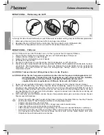 Preview for 12 page of Bestron AF350 Instruction Manual