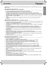 Предварительный просмотр 3 страницы Bestron AF7200 Instruction Manual