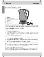 Предварительный просмотр 4 страницы Bestron AF727 Instruction Manual