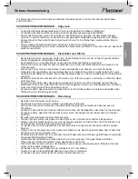 Предварительный просмотр 7 страницы Bestron AF727 Instruction Manual