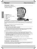 Предварительный просмотр 8 страницы Bestron AF727 Instruction Manual