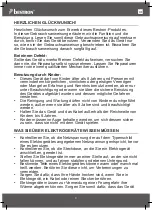 Предварительный просмотр 3 страницы Bestron AFD850CO Instruction Manual