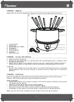 Предварительный просмотр 6 страницы Bestron AFD850CO Instruction Manual