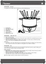 Preview for 24 page of Bestron AFD850CO Instruction Manual