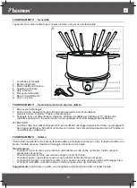 Preview for 30 page of Bestron AFD850CO Instruction Manual