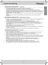 Предварительный просмотр 3 страницы Bestron AFDM1301 Instruction Manual
