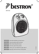 Bestron AFH101 Instruction Manual preview