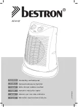 Bestron AFH107 Instruction Manual preview