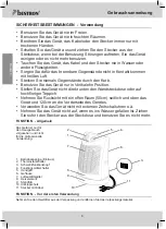 Preview for 8 page of Bestron AFH107 Instruction Manual