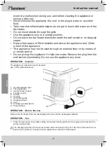 Preview for 16 page of Bestron AFH107 Instruction Manual