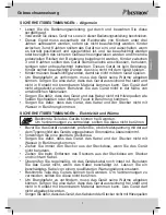 Предварительный просмотр 7 страницы Bestron AFH211B/W/R Instruction Manual