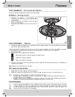 Предварительный просмотр 13 страницы Bestron AFH211B/W/R Instruction Manual