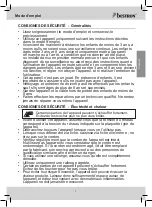 Предварительный просмотр 7 страницы Bestron AFH211B Instruction Manual