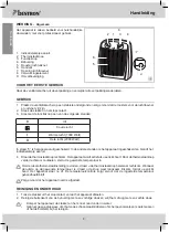 Предварительный просмотр 4 страницы Bestron AFH211R Instruction Manual