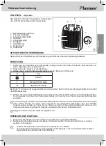 Предварительный просмотр 7 страницы Bestron AFH211R Instruction Manual