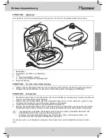 Предварительный просмотр 9 страницы Bestron AFS8009 User Instructions