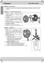 Preview for 4 page of Bestron AFT45SW/Z Instruction Manual