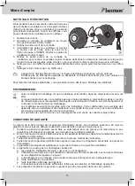 Предварительный просмотр 15 страницы Bestron AFT45SW Instruction Manual