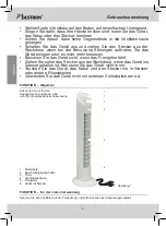 Preview for 8 page of Bestron AFT760W Instruction Manual