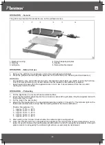 Preview for 24 page of Bestron AG2000BB Instruction Manual