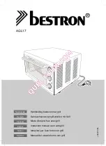 Bestron AGL17 Instruction Manual preview