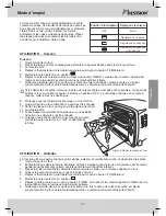 Preview for 17 page of Bestron AGL30 Instruction Manual