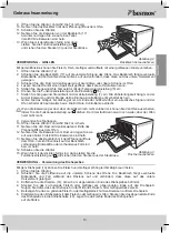 Preview for 13 page of Bestron AGL300 Instruction Manual