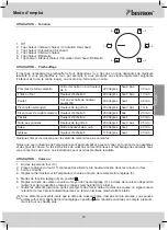 Preview for 19 page of Bestron AGL300 Instruction Manual