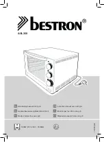 Предварительный просмотр 1 страницы Bestron AGL350 Instruction Manual