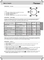 Preview for 19 page of Bestron AGL40 Instruction Manual