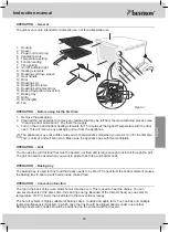 Preview for 25 page of Bestron AGL40 Instruction Manual