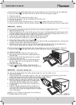 Preview for 27 page of Bestron AGL40 Instruction Manual