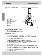 Preview for 10 page of Bestron AGS326 Instruction Manual