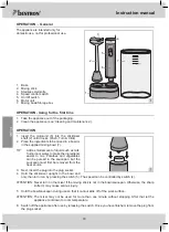 Preview for 16 page of Bestron AHB400R Instruction Manual