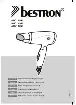 Preview for 1 page of Bestron AHD1400P Instruction Manual