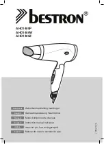 Bestron AHD1400P Instruction Manual preview