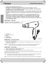 Preview for 8 page of Bestron AHD1400P Instruction Manual