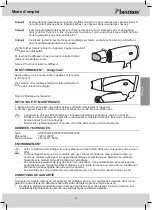 Preview for 13 page of Bestron AHD1400P Instruction Manual