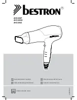 Bestron AHD200P Instruction Manual preview