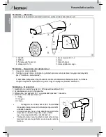 Preview for 4 page of Bestron AHD200P Instruction Manual