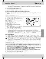 Preview for 21 page of Bestron AHD200P Instruction Manual