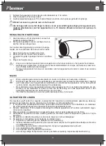 Preview for 15 page of Bestron AHD2200R Instruction Manual