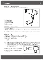 Preview for 19 page of Bestron AHD2200R Instruction Manual