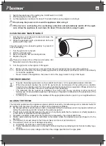 Preview for 20 page of Bestron AHD2200R Instruction Manual