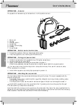 Предварительный просмотр 16 страницы Bestron AHM2003 Instruction Manual