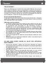 Предварительный просмотр 9 страницы Bestron AHM300W Instruction Manual